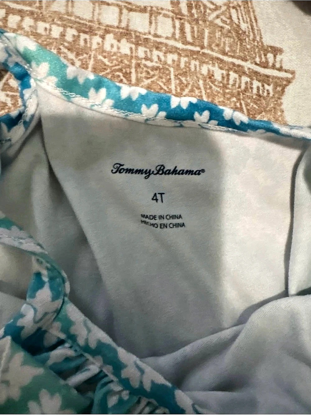 Tommy Bahama Girls Size 4T Floral Dress